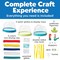 Make 3 DIY Snow Globes, Arts and Crafts for Boys and Girls, Kids Activities and Birthday Gifts for Ages 6-8+